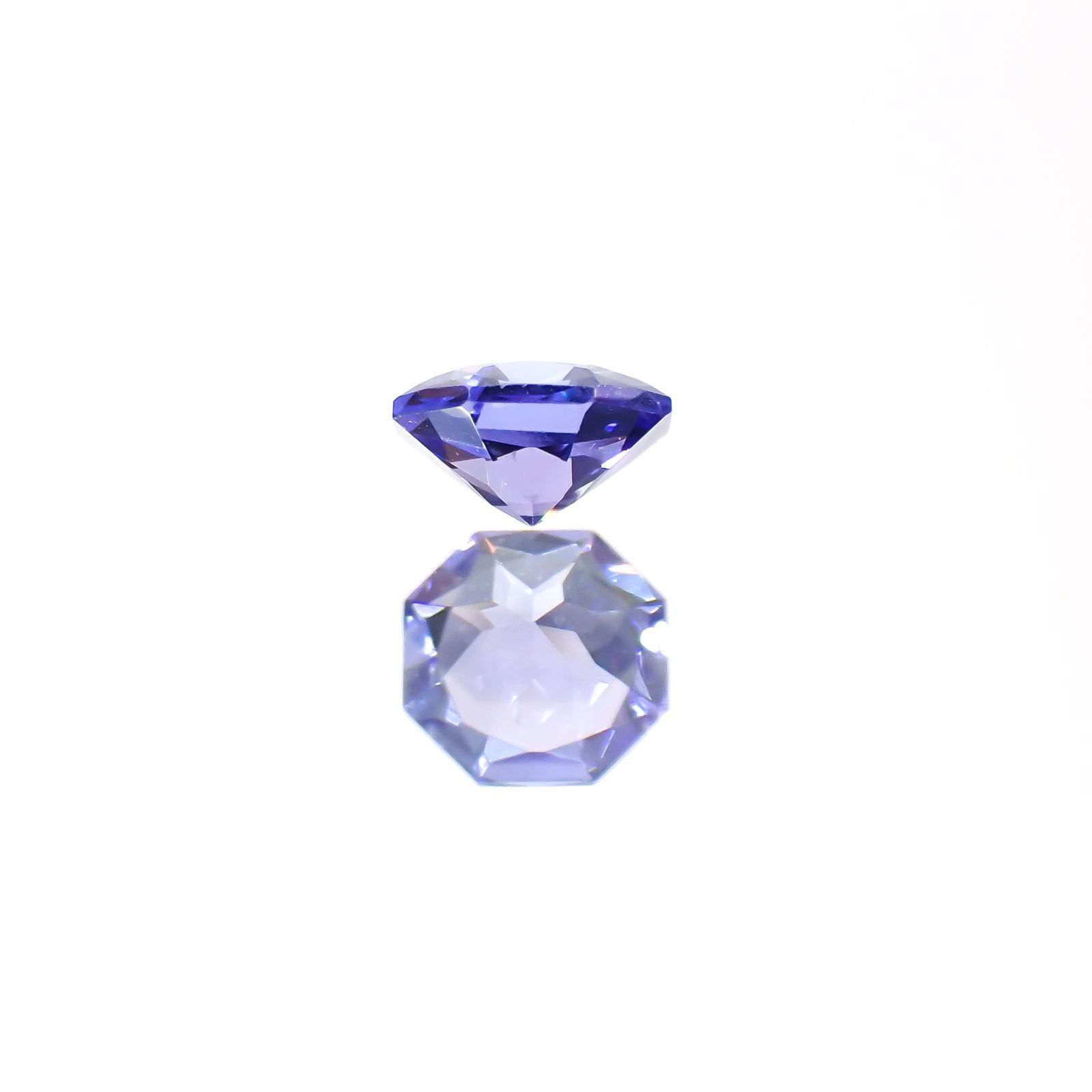 ◇オクタゴンカット◇タンザナイト(宝石名タンザナイト)タンザニア産 0.27ct 識別済[220113847]4.1x4mm前後
