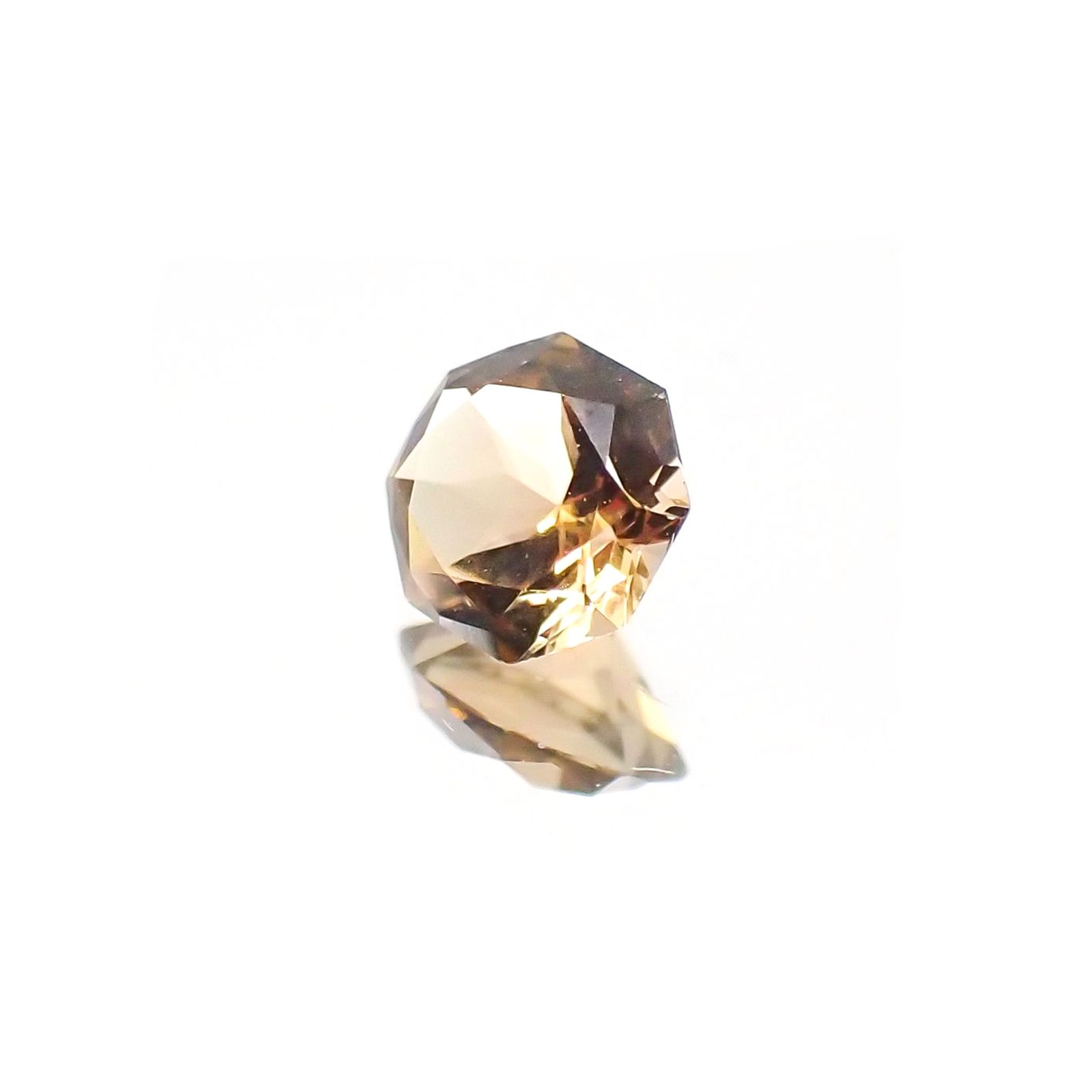 ◇オクタゴンカット◇バイカラートルマリンSA(宝石名バイカラー・トルマリン)ブラジル/アフリカ産 0.23ct 識別済[230622370]3.9x3.9mm前後