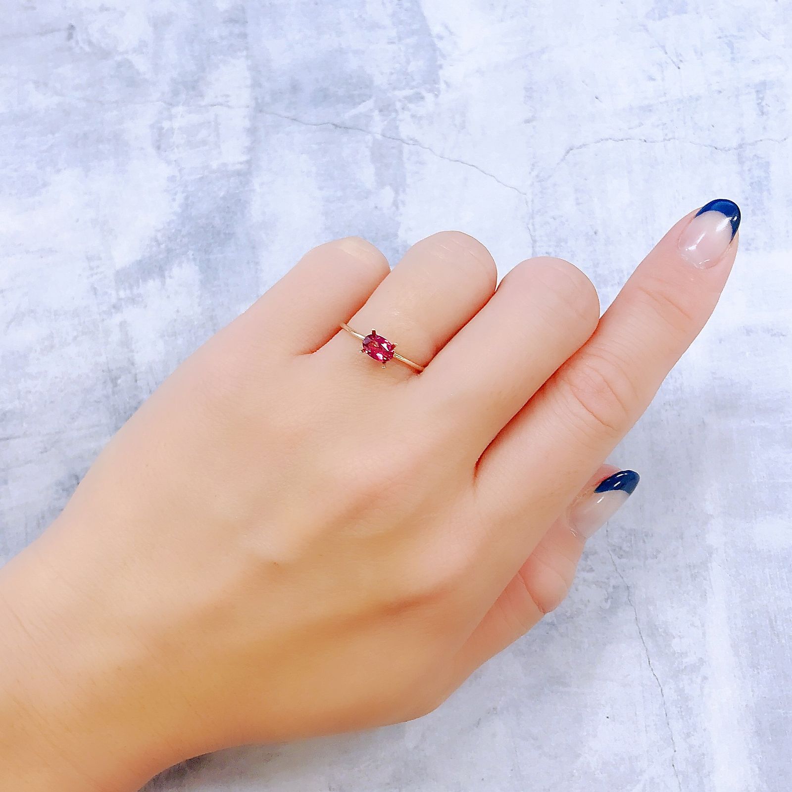 ルベライト ブラジル・ミナスジェライス州産 0.47ct[221018216]5.7x3.9mm前後