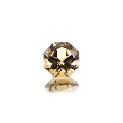 ◇オクタゴンカット◇イエロートルマリン(宝石名トルマリン)ブラジル/アフリカ産 識別済 0.55ct / 5x5mm前後 [260424208]