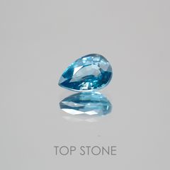 ブルージルコン カンボジア産 ルース 0.73ct[2006311]5.9×4.2mm前後