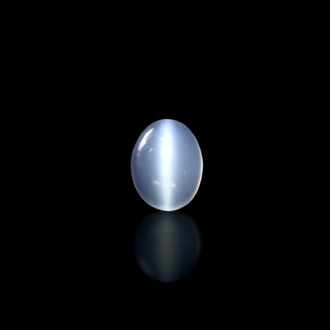ムーンストーンキャッツアイ インド産 1.88ct[240527752]9.1x7.1mm前後