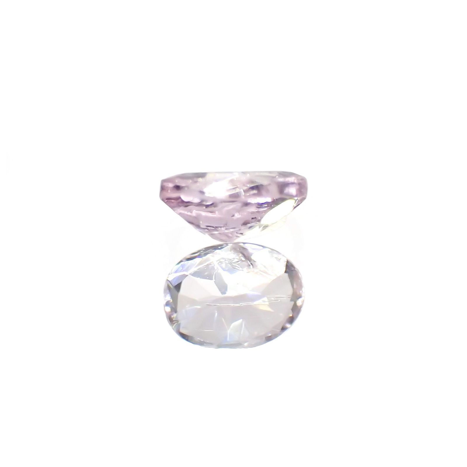 ピンクゾイサイト(宝石名ピンク・ゾイサイト)タンザニア産 識別済 0.17ct / 4x3mm前後 [220115055]