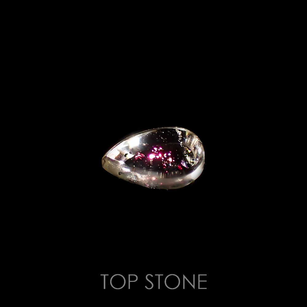 ティンカーベルクォーツ ブラジル産 0.82ct [220616642]7.5x5.1mm前後