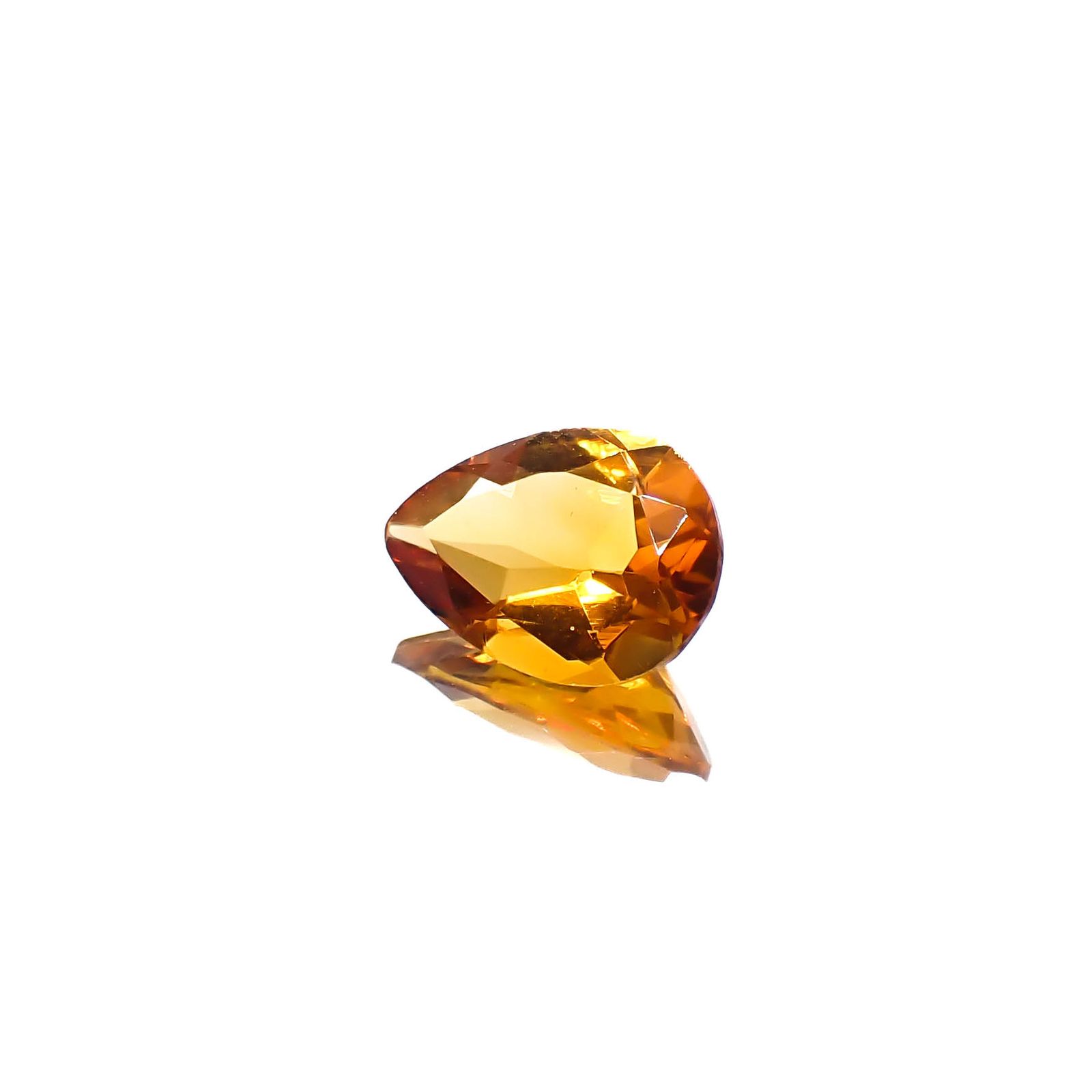 マデイラシトリン ブラジル・ミナスジェライス州産 1.43ct [250630578]9.8x7.2mm前後
