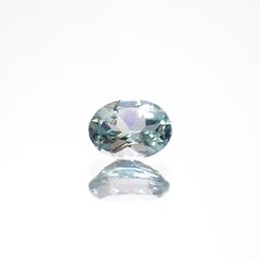 ブルーグリーンコーネルピン(宝石名コーネルピン)タンザニア産 0.17ct 識別済[230421864]3.9x3mm前後