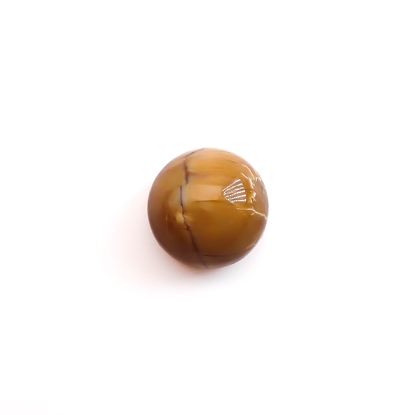 オパールキャッツアイ ブラジル・バイーア州産 3.76ct / 10.1x10.1mm前後 [260933094]