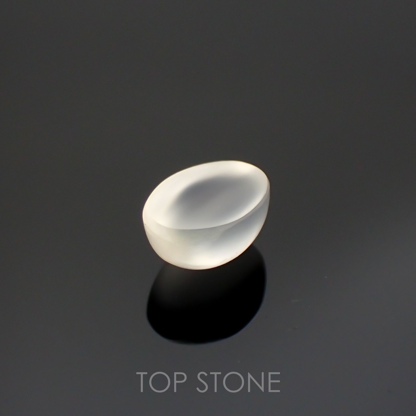 ムーンストーンキャッツアイ(宝石名ムーンストーン・キャッツアイ)インド産 1.38ct 識別済[220515793]8x5.7mm前後