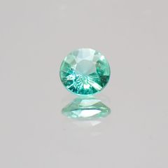 パライバトルマリン(宝石名トルマリン/別名パライバ・トルマリン) ブラジル産 0.16ct 識別済[20129259]3.6×3.6mm前後