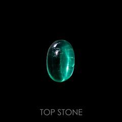 エメラルドキャッツアイ(宝石名エメラルド)コロンビア産 0.62ct 識別済[220115181]6.6x4.4mm前後