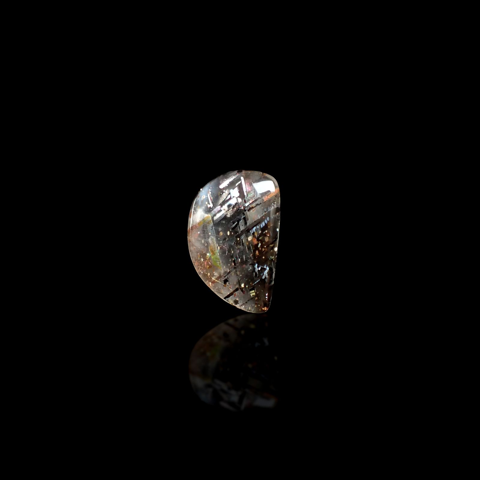 金サンストーン ☆2.38ct サンストーン 金魚 オーバル1個限定※こちらのルースを