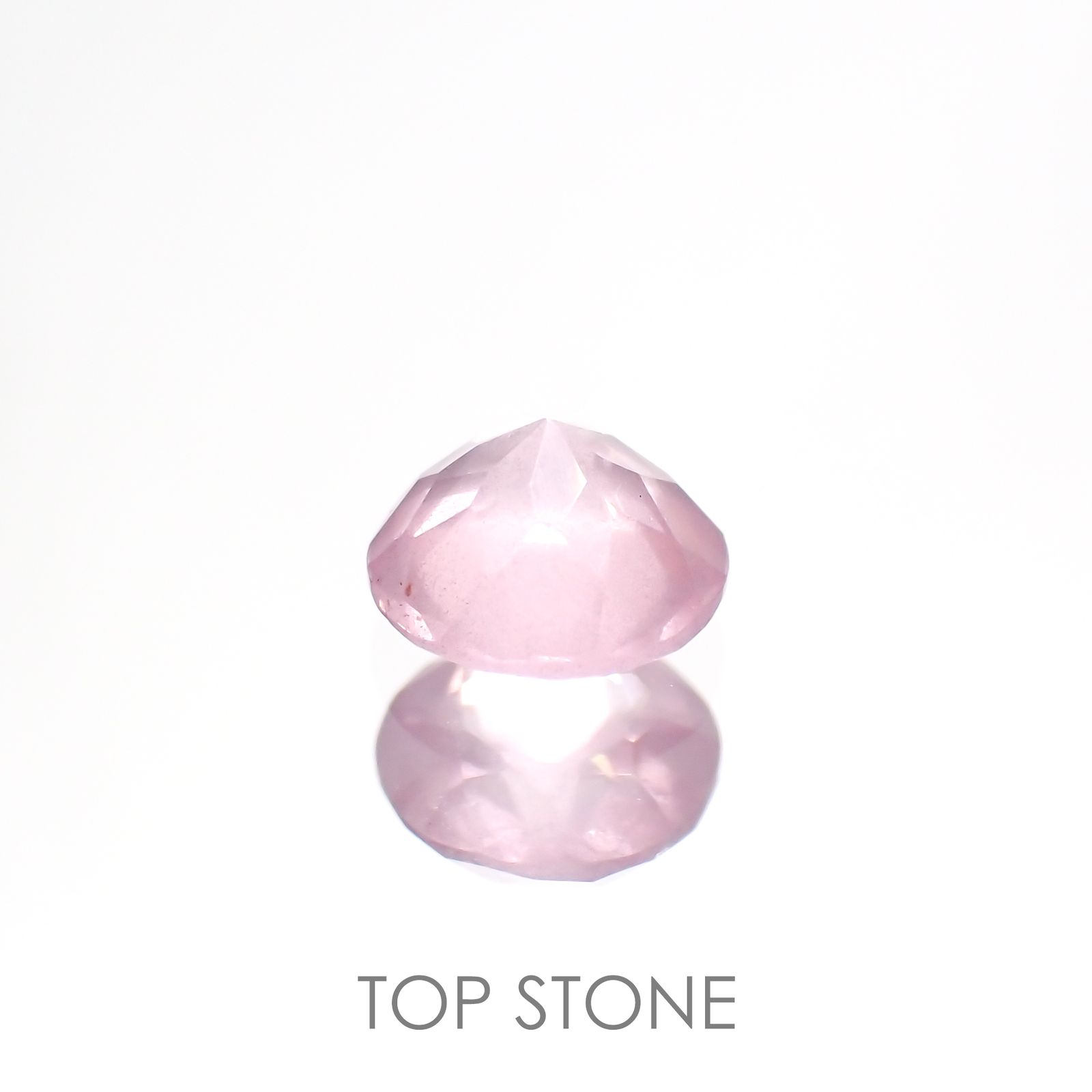 シルキーピンクスピネル タンザニア産 ルース 0.47ct[210812908]4.8×4.7mm前後