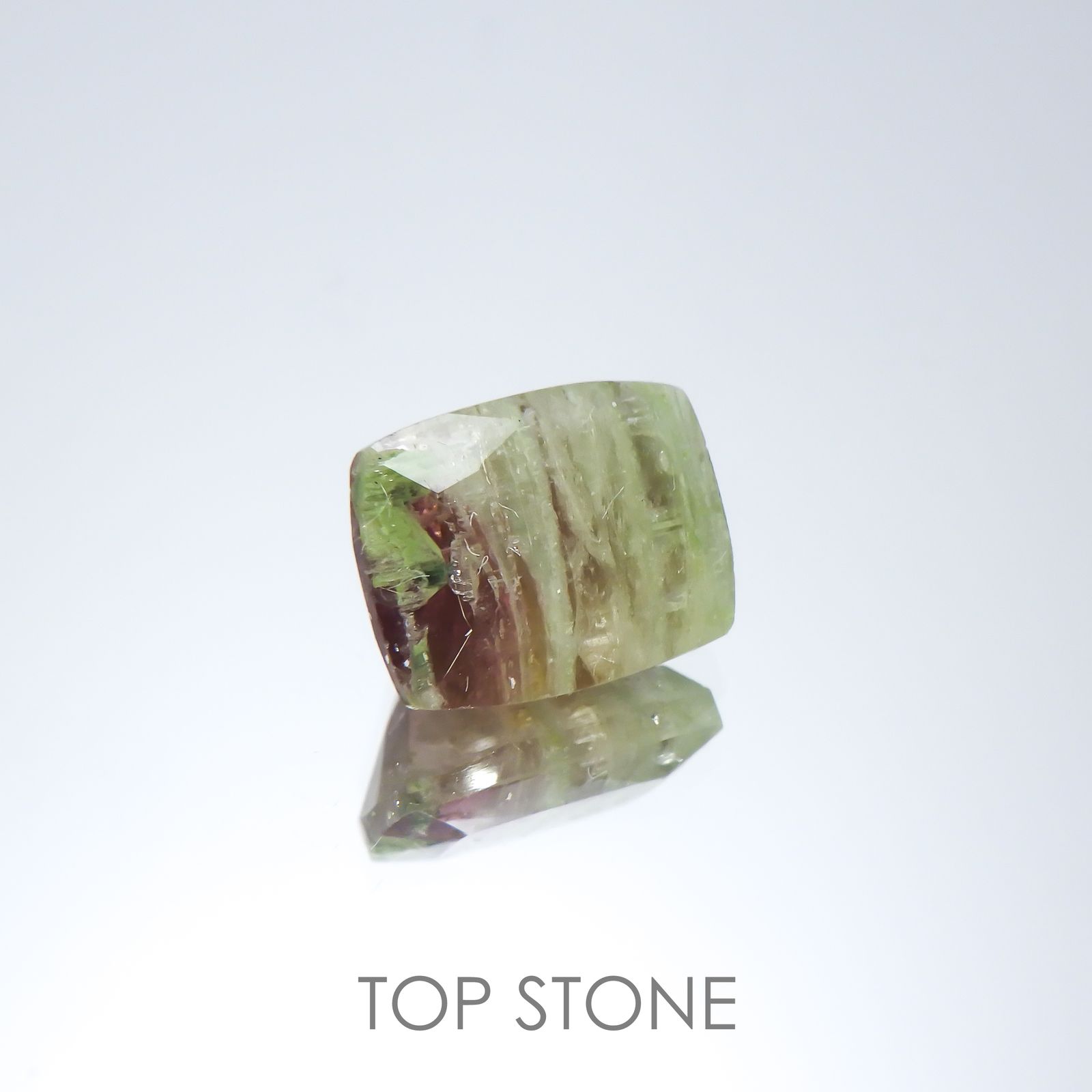 ゼブラトルマリン ブラジル産 1.76ct[220515928]8.1x6.3mm前後