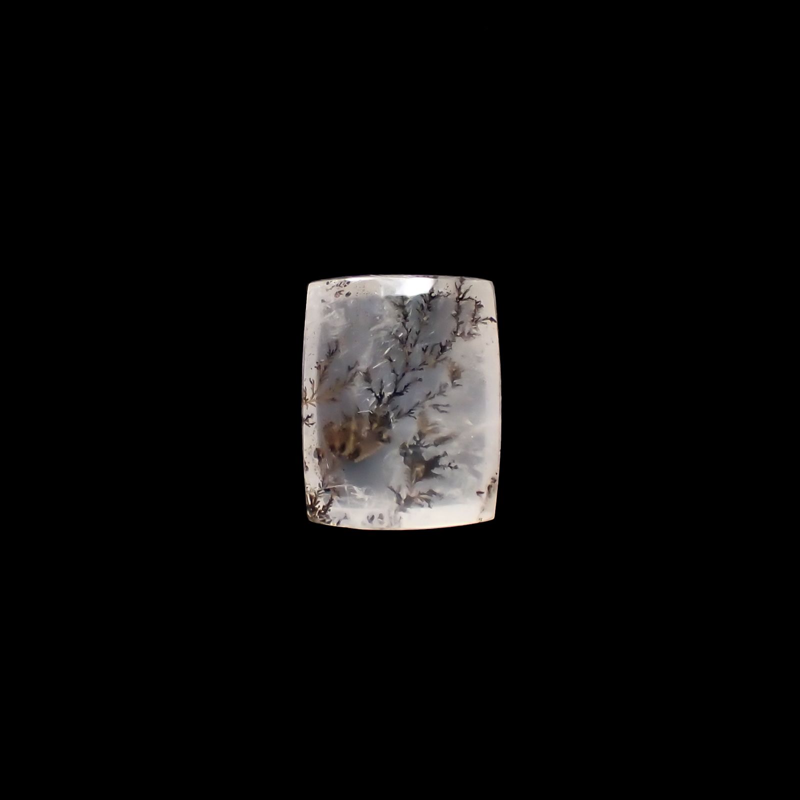 デンドリチッククォーツ ブラジル産 5.39ct[231224898]12.4x9.8mm前後