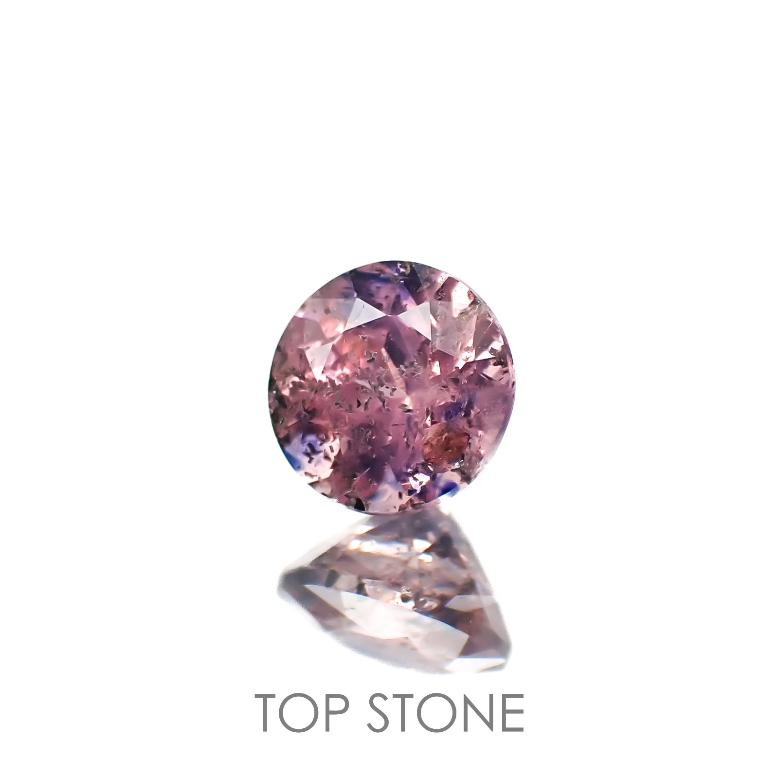 ウィンザーサファイア(宝石名サファイア)タンザニア・ウィンザー産 0.68ct 識別済[220817394]5.1x5.1mm前後