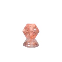 ◇ヘキサゴンカット◇ストロベリークォーツ カザフスタン産 0.75ct[240125487]5.3x5.3mm前後