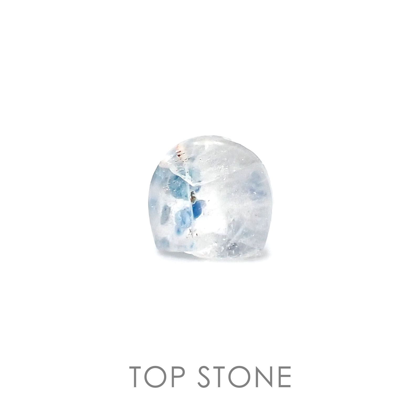 パライバクォーツ ブラジル産 ルース 0.68ct[20095690]5.7×5.8mm前後
