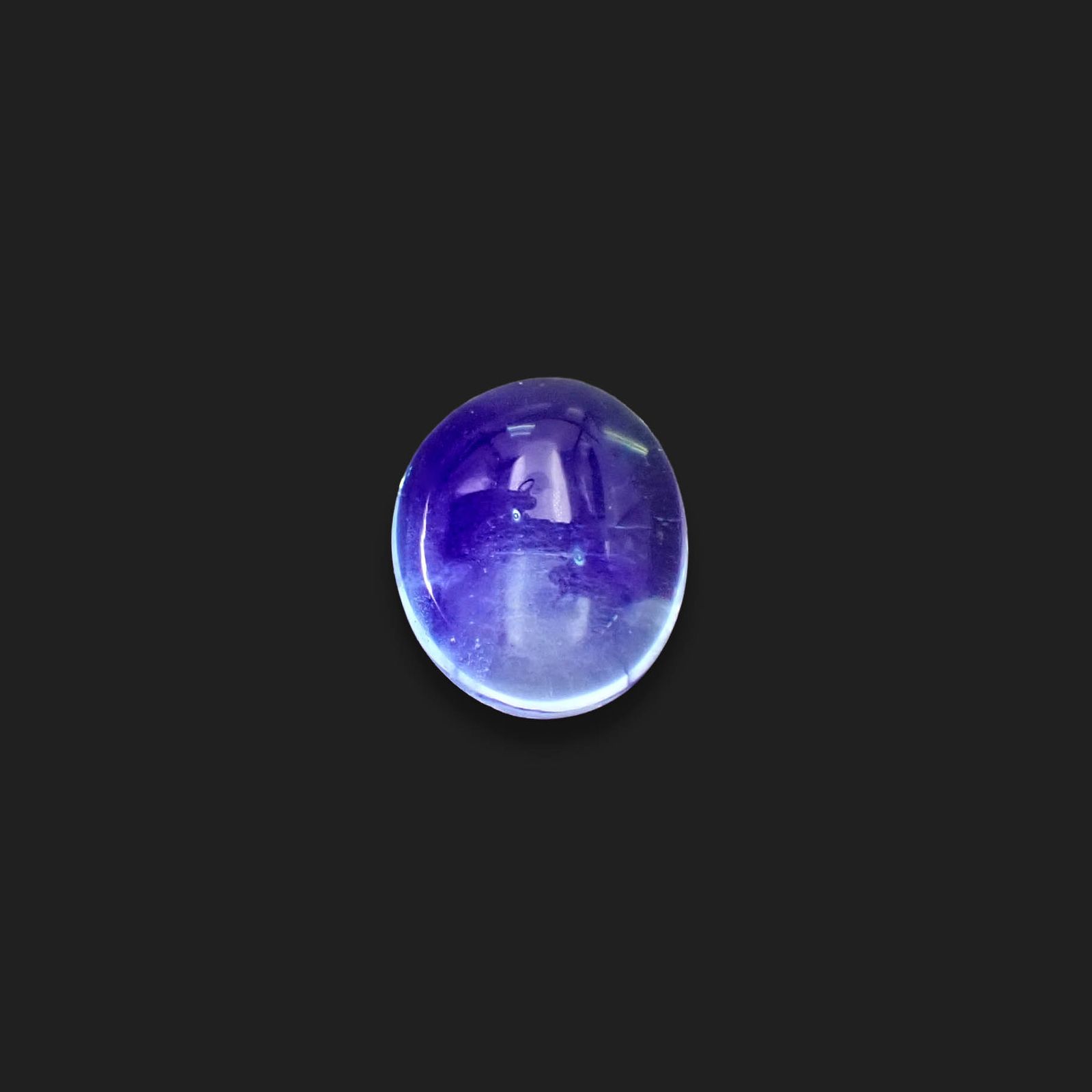 フローライト フルオレッセンス ジンバブエ産 4.62ct [250630517]10.6x9mm前後