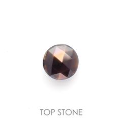 レインボーガーネット(宝石名アンドラダイト レインボー・ガーネット) 日本・奈良県産 8.459ct ソ付(彩珠)[210812938]11.8×11.7mm前後