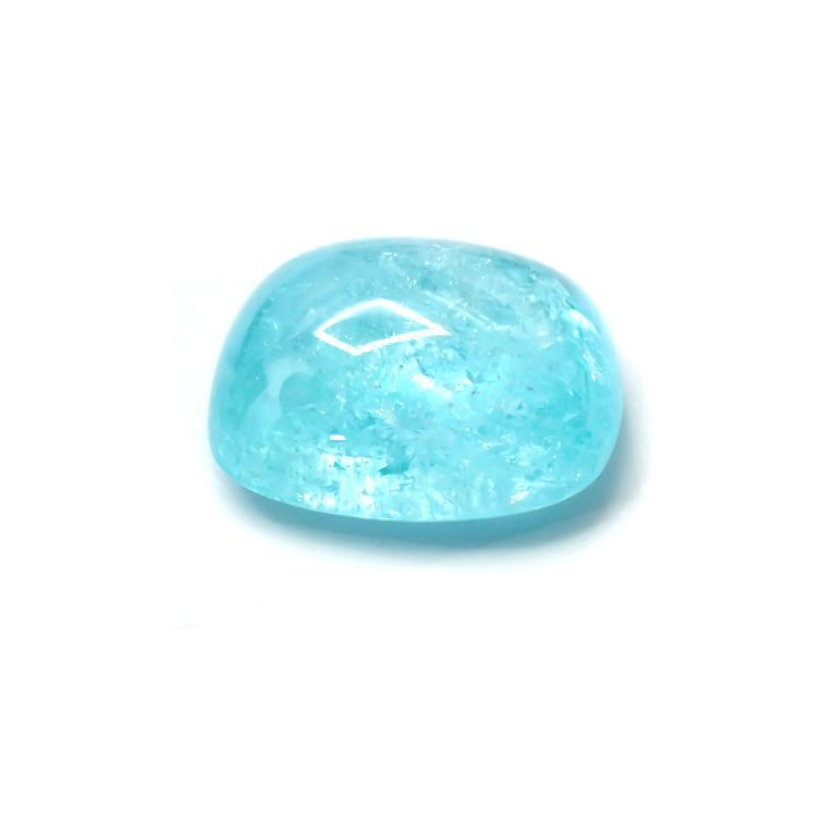 パライバトルマリン ブラジル・キントス鉱山産 2.74ct[210410360]9.3×7.9mm前後