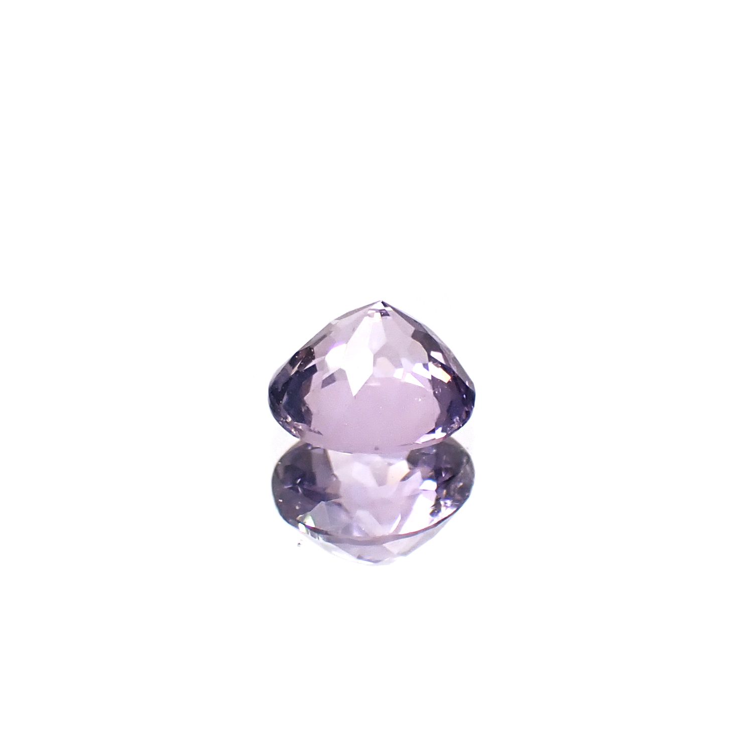 マリアライト(宝石名スキャポライト)スリランカ産 0.32ct 識別済[250330049]4.6x4.5mm前後