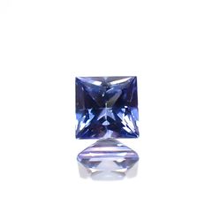 ◇プリンセスカット◇サファイア(宝石名サファイア)スリランカ産 0.23ct 識別済[230622455]3.1x3.1mm前後