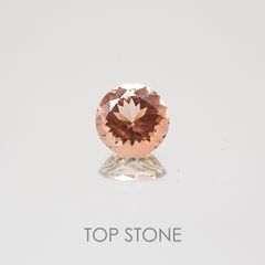 オレゴンサンストーン アメリカ産 ルース 0.71ct[20128883]5.9×5.9mm前後