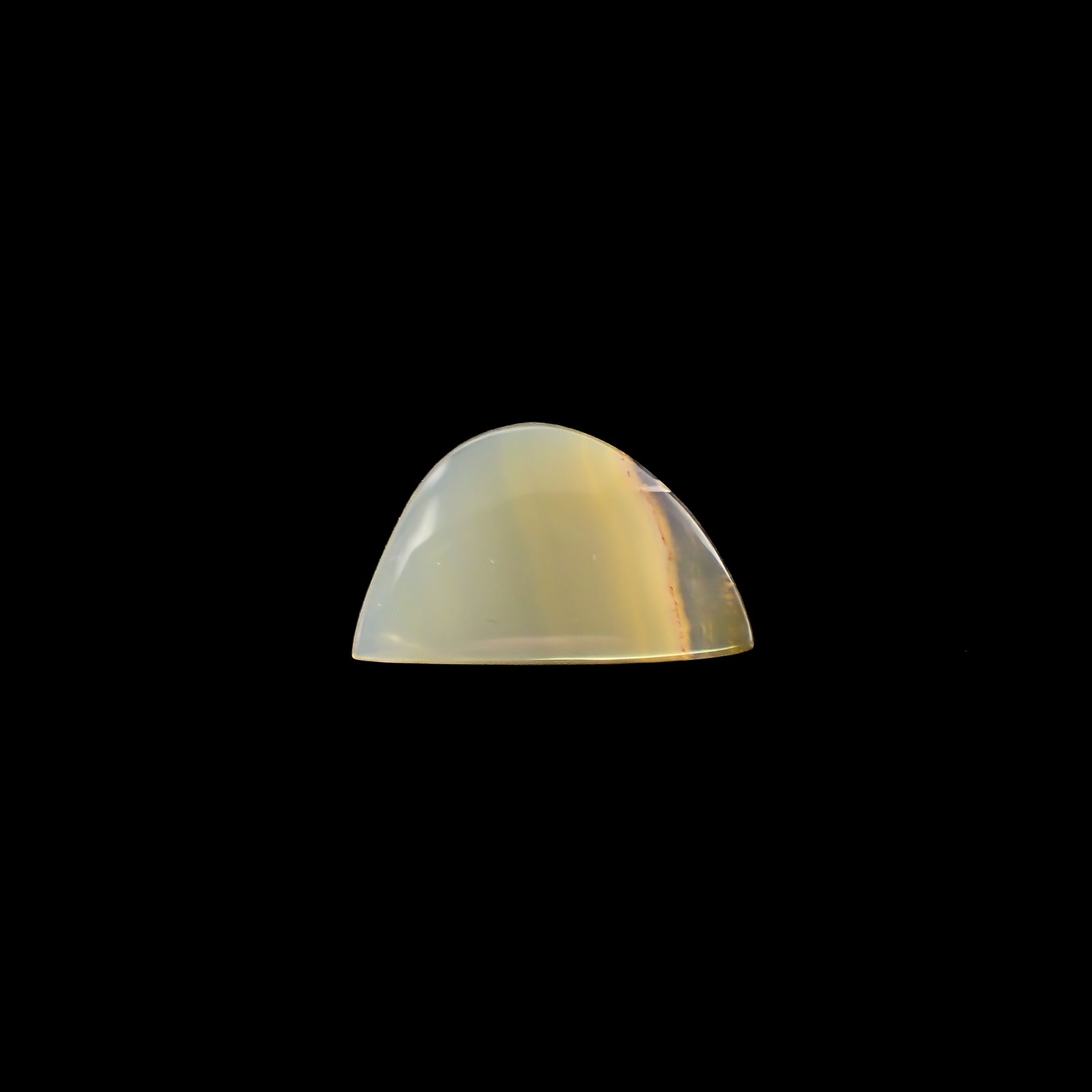 ◇フリーフォーム◇アイリスアゲート スライス インドネシア・スマトラ産 4.38ct[231023662]20.1x12.2mm前後