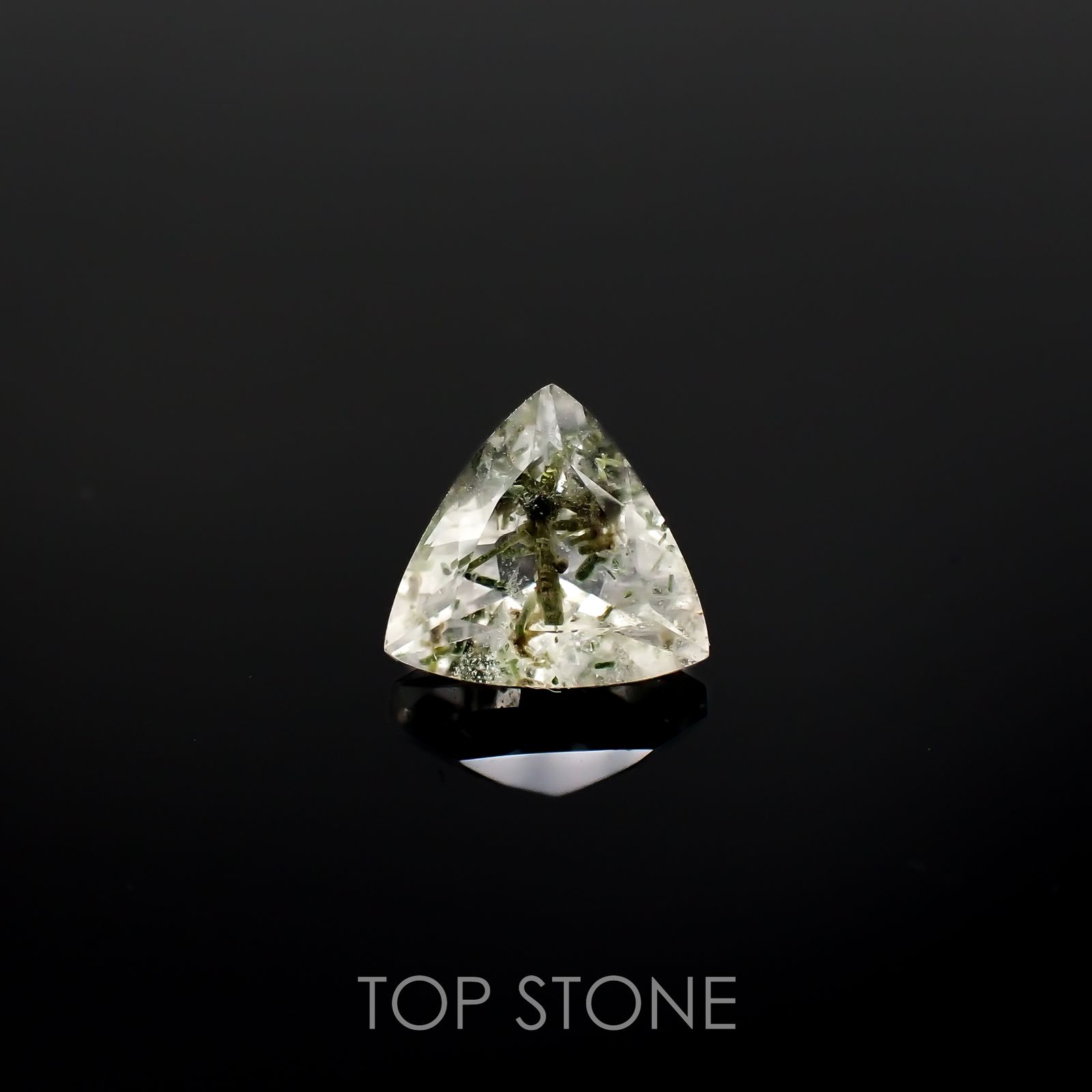 ヘデンベルジャイトインクォーツ インドネシア産 1.22ct[220917835]7.7x7.7mm前後