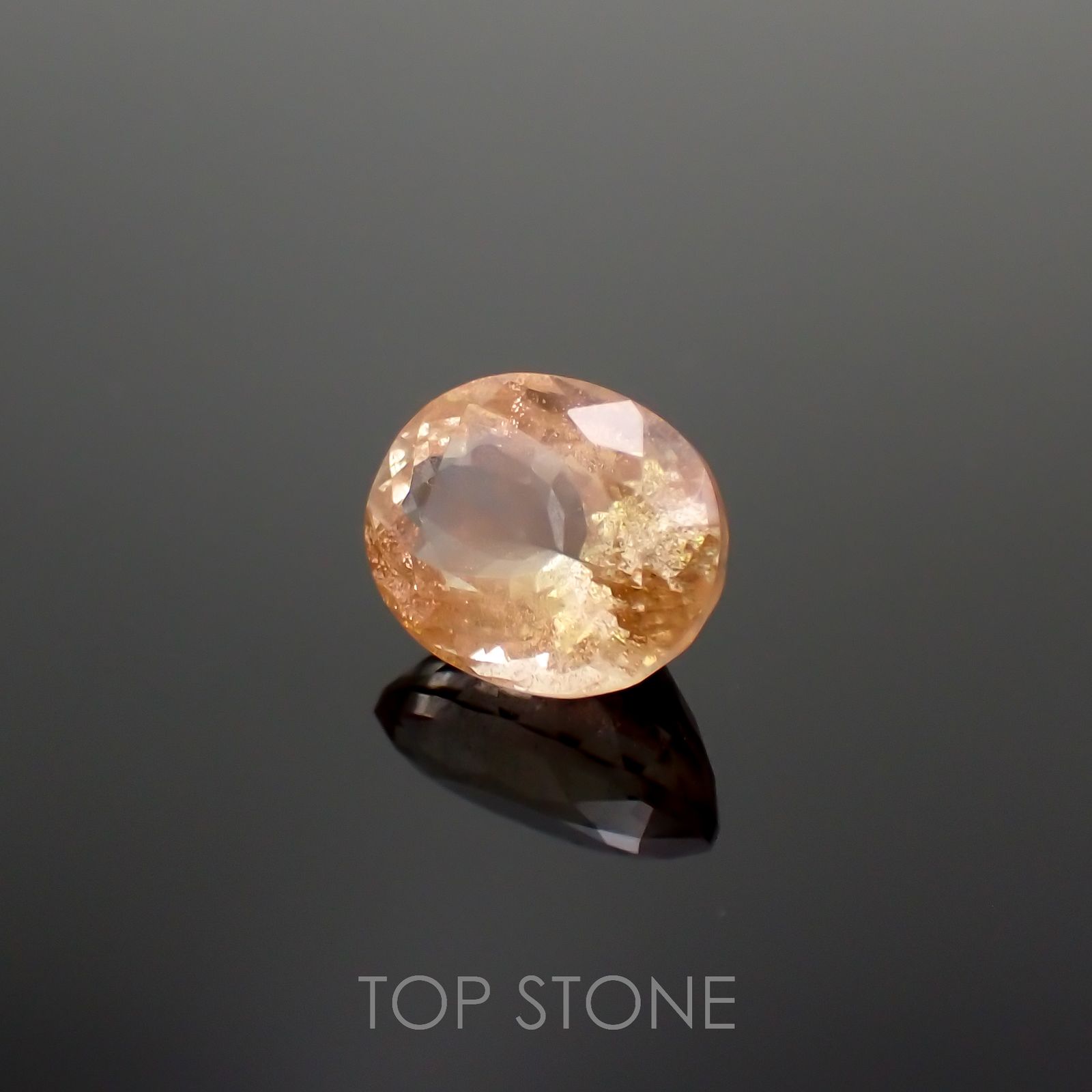 オレゴンサンストーン アメリカ・オレゴン州産 2.92ct[221018713]10.1x8mm前後