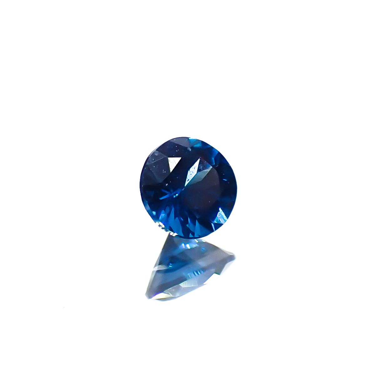 コバルトブルースピネル(宝石名ブルー・スピネル)タンザニア産 0.115ct ソ付(日独)[231225076]2.95x3.01mm前後