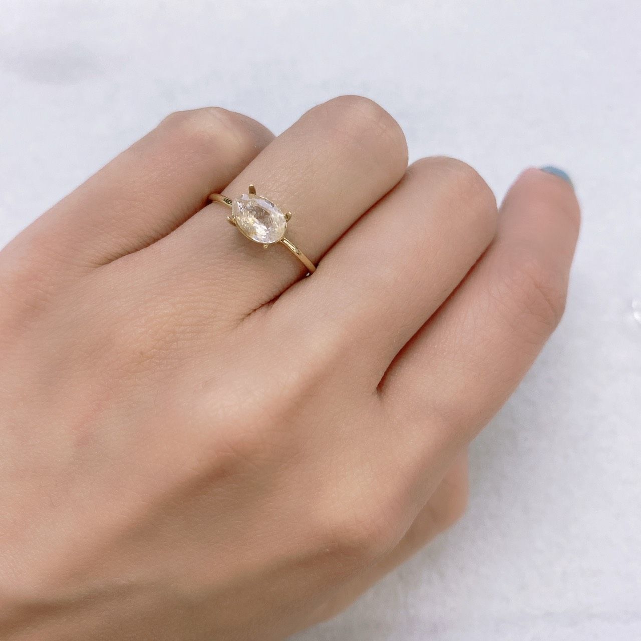 ターフェアイト(宝石名ターフェアイト) スリランカ産 1.054ct ソ付(彩珠)[210812530]7.6×5.3mm前後