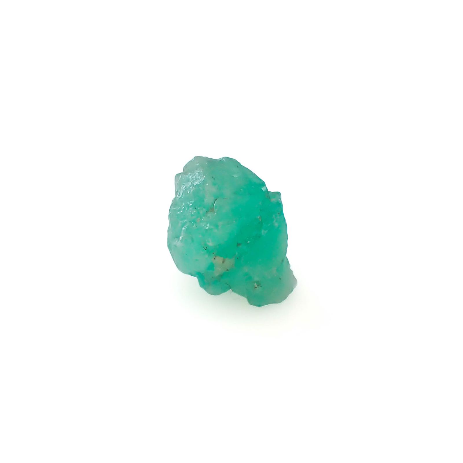 エメラルド原石 コロンビア産 3.95ct [250430180]9.2x9.6mm前後