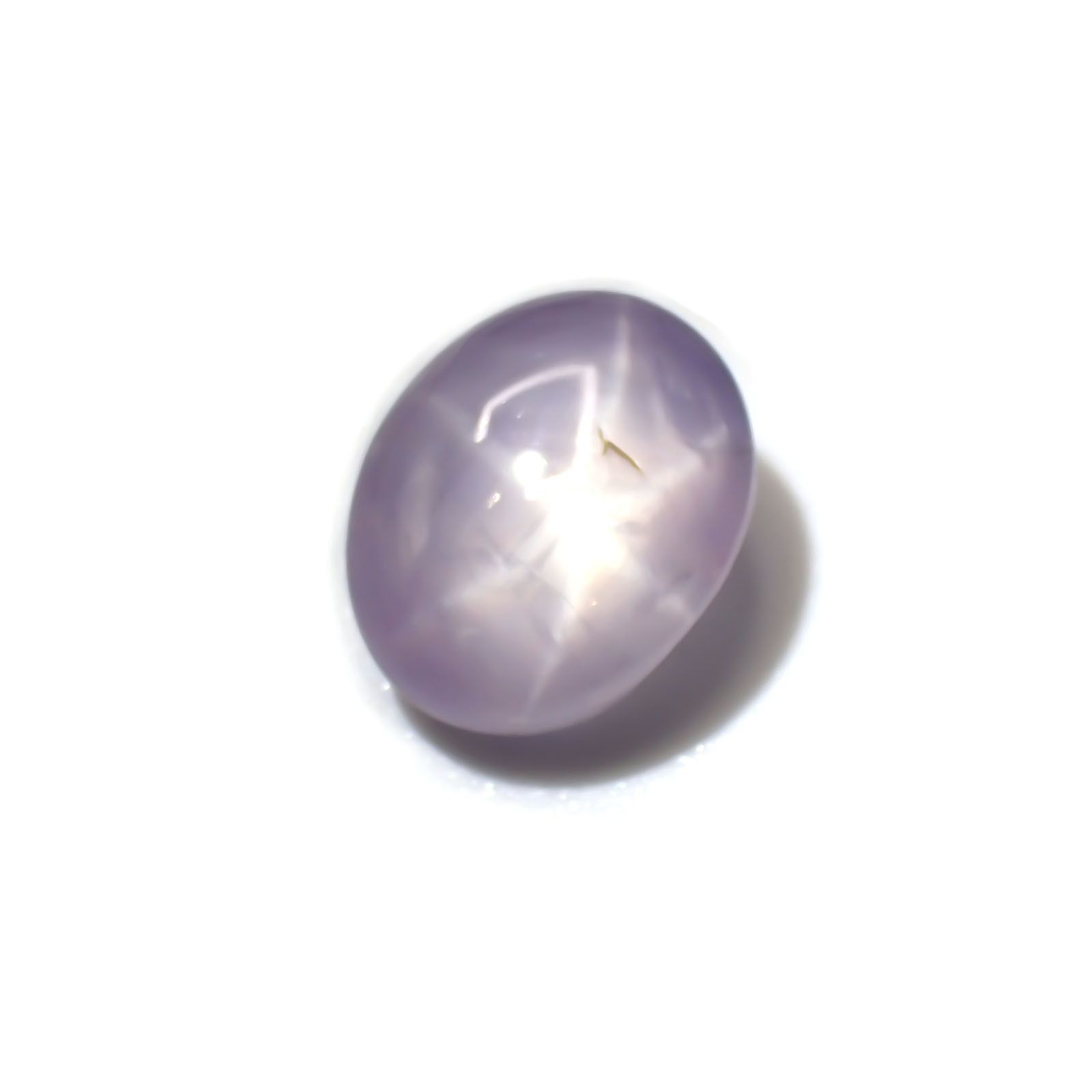 ブルースターサファイア(宝石名スター・サファイア) ビルマ産 6.699ct ソ付(彩珠)[210310227]11×9.3mm前後