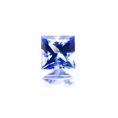 ◇プリンセスカット◇サファイア(宝石名サファイア)スリランカ産 0.21ct 識別済[231124234]3.2x3.2mm前後