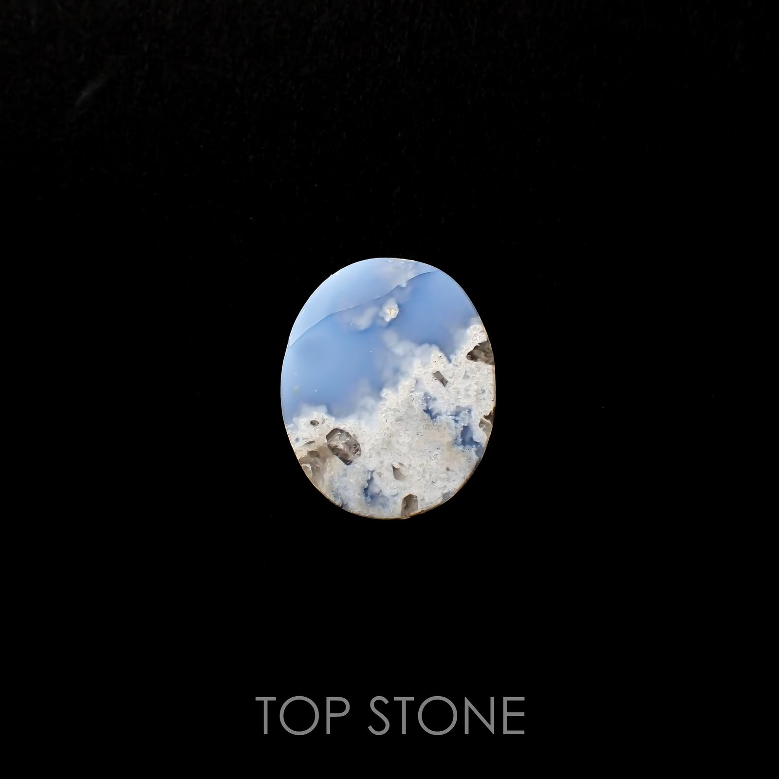 マトリックスブルーオパール アメリカ・オレゴン州産 3.09ct[220917796]12.5x10.3mm前後