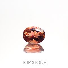 アンデシン(宝石名アンデシン)チベット産 0.71ct 識別済[220115258]6.4x5mm前後