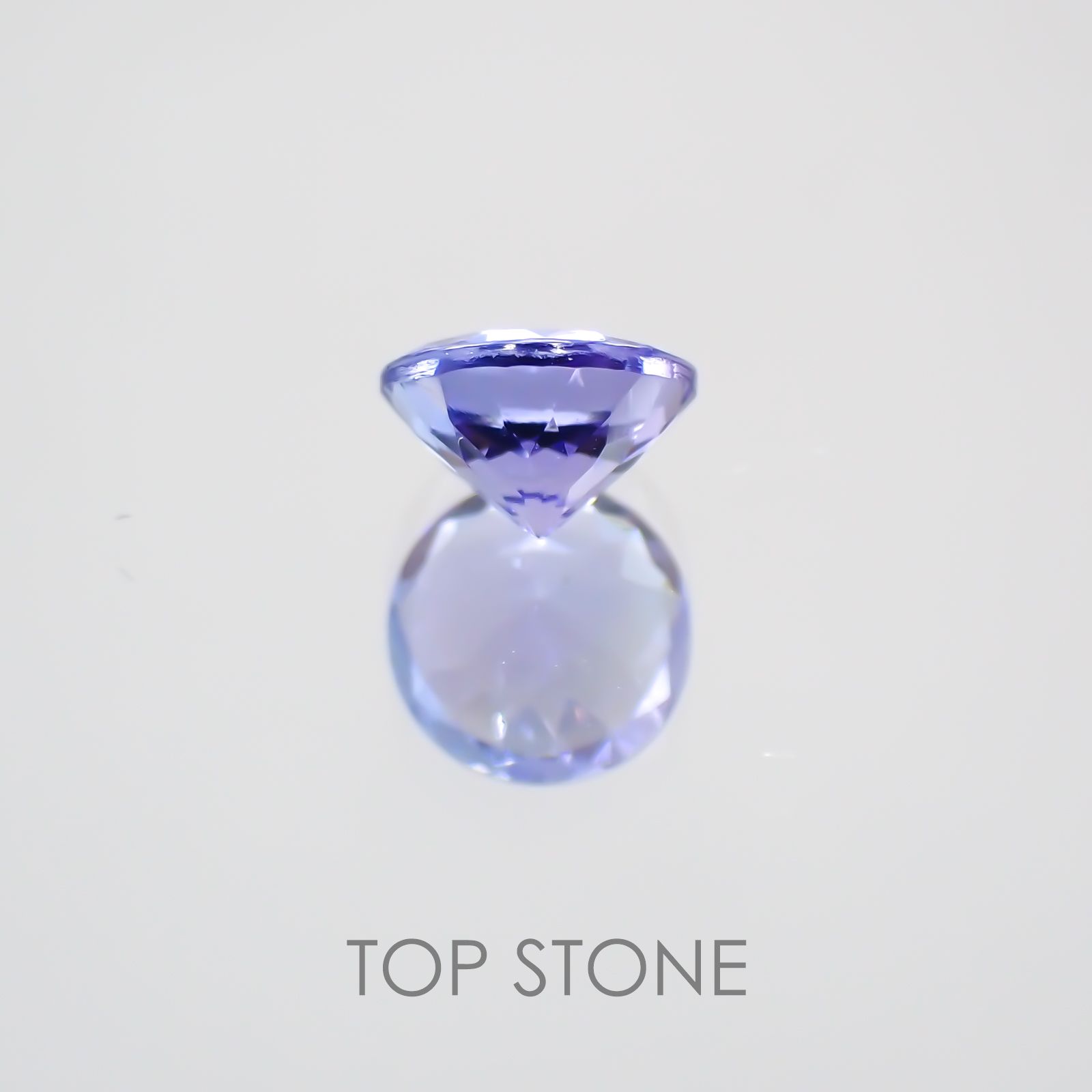 タンザナイト(ゾイサイト) タンザニア産 ルース 0.53ct[210210059]5.2×5.2mm前後