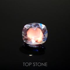 レインボームーンストーン(宝石名ラブラドライト)マダガスカル産 0.36ct 識別済[211113744]5.1x4.3mm前後
