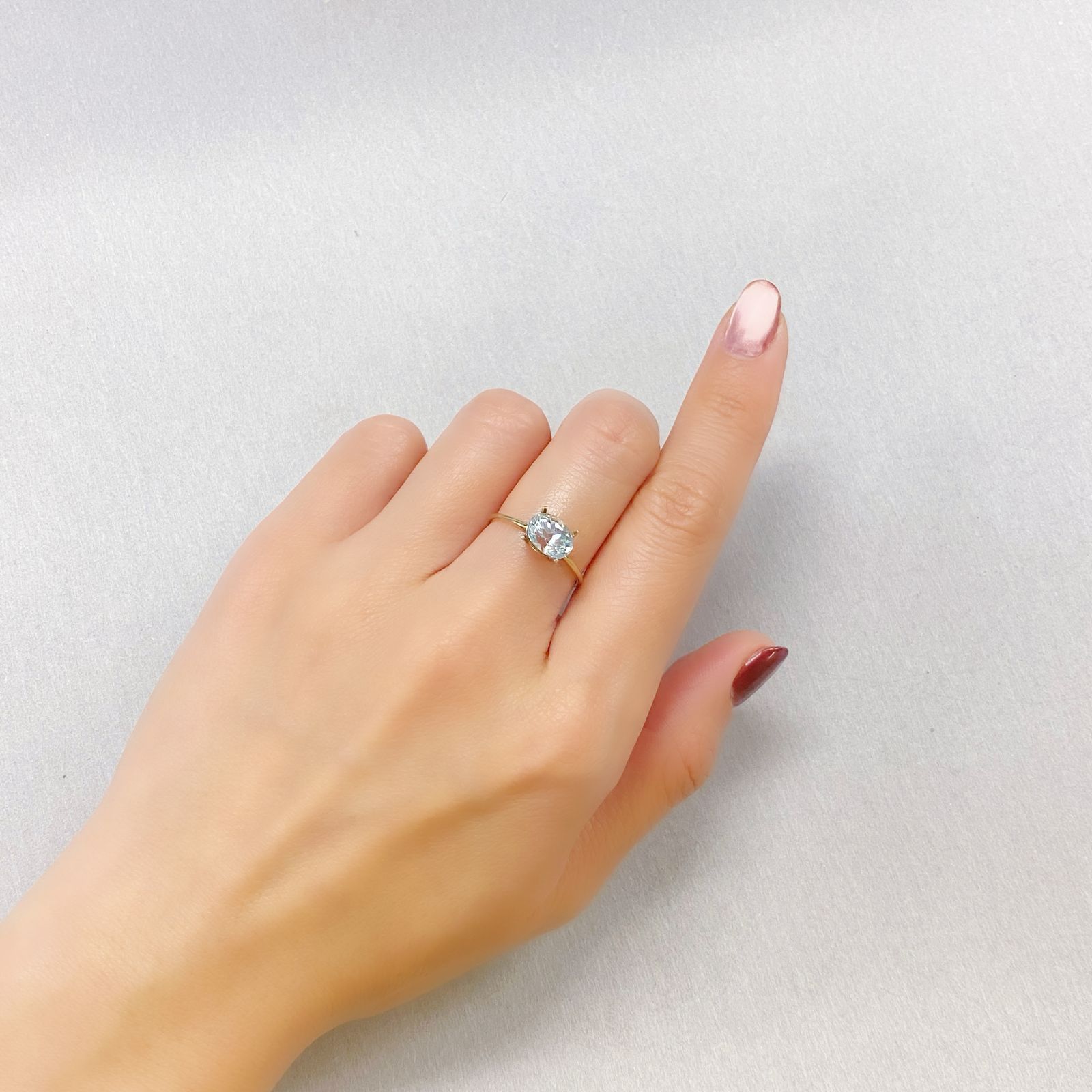 モンテブラサイト(宝石名モンテブラサイト)マダガスカル産 1.49ct 識別済[241229661]7.9x6mm前後