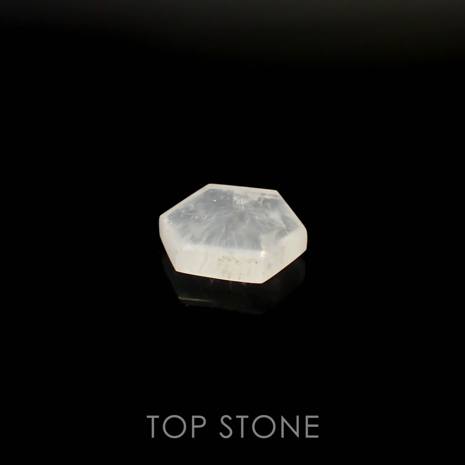 トラピッチェクォーツ 偏光板2枚付き コロンビア・ボヤカ産 35.41ct[230220811]22.8x22mm前後
