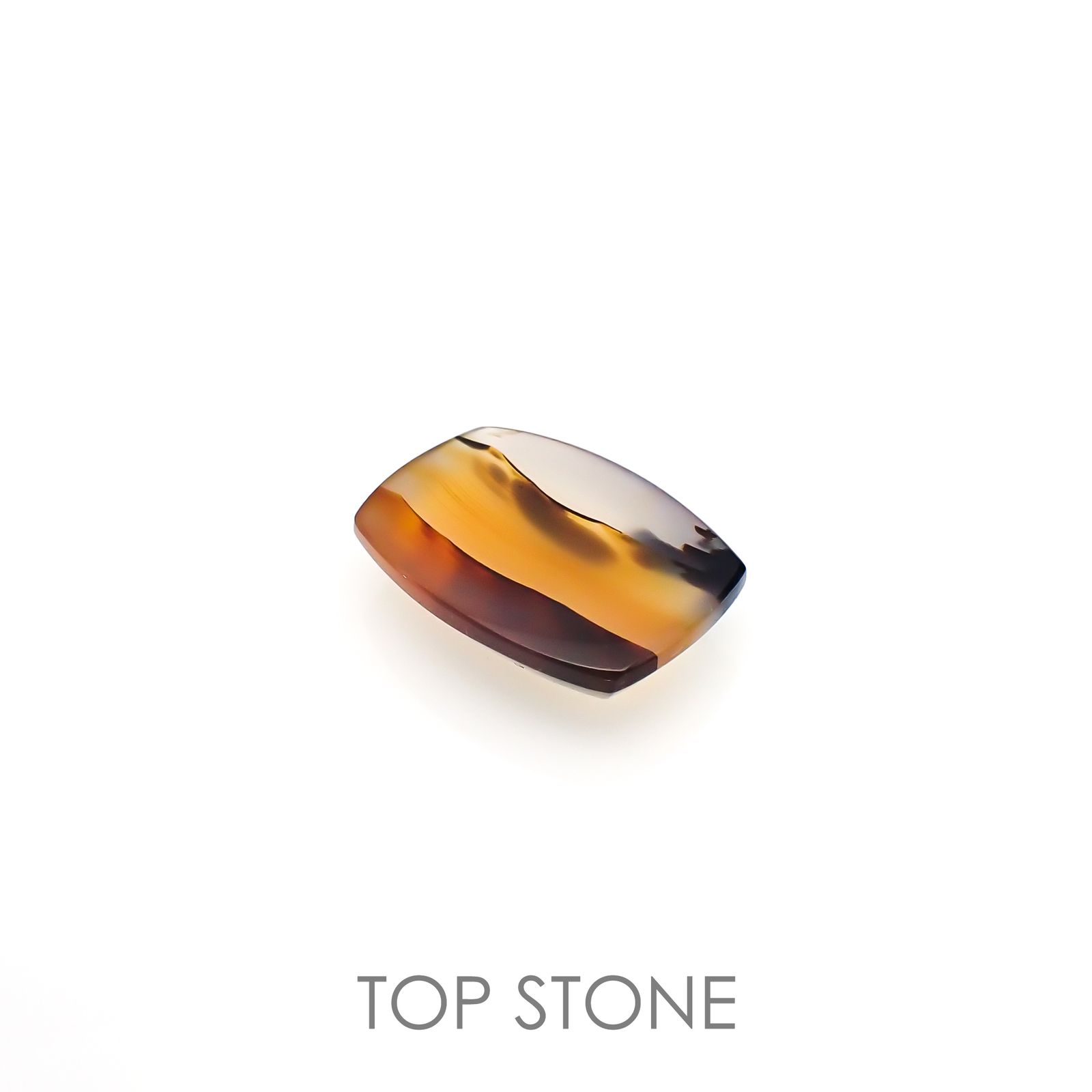 モンタナアゲート アメリカ・モンタナ州産 11.40ct[220716767]19.1x14.1mm前後