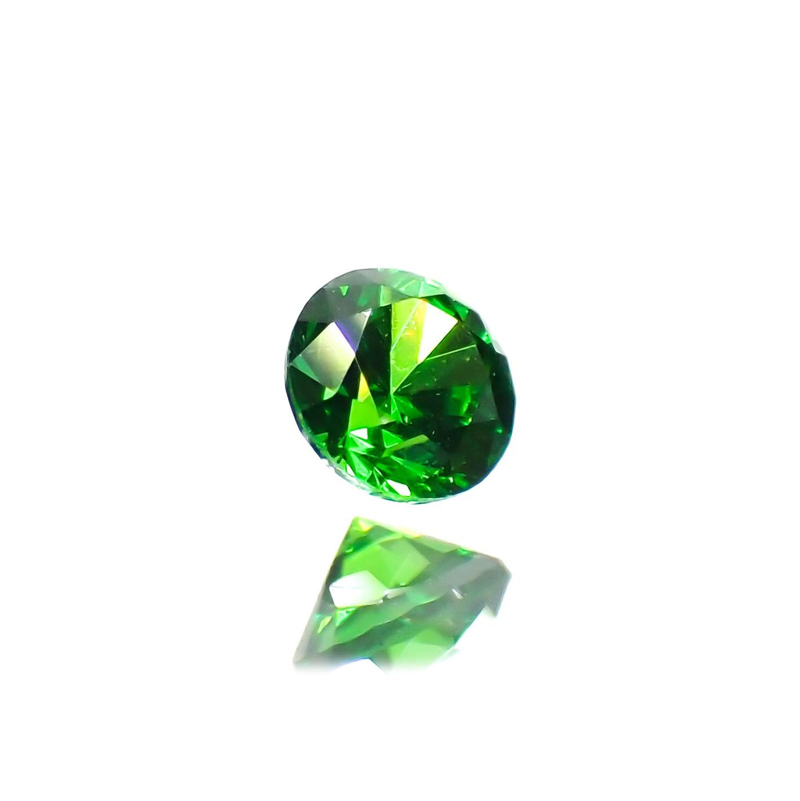 デマントイドガーネット ロシア産 0.061ct / 2.2x2.2mm前後 [230119884]
