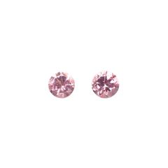 ◇ペアセット◇ピンクスピネル タンザニア産 0.43ct(2pcs合計) [250730789]3.5x3.4mm前後