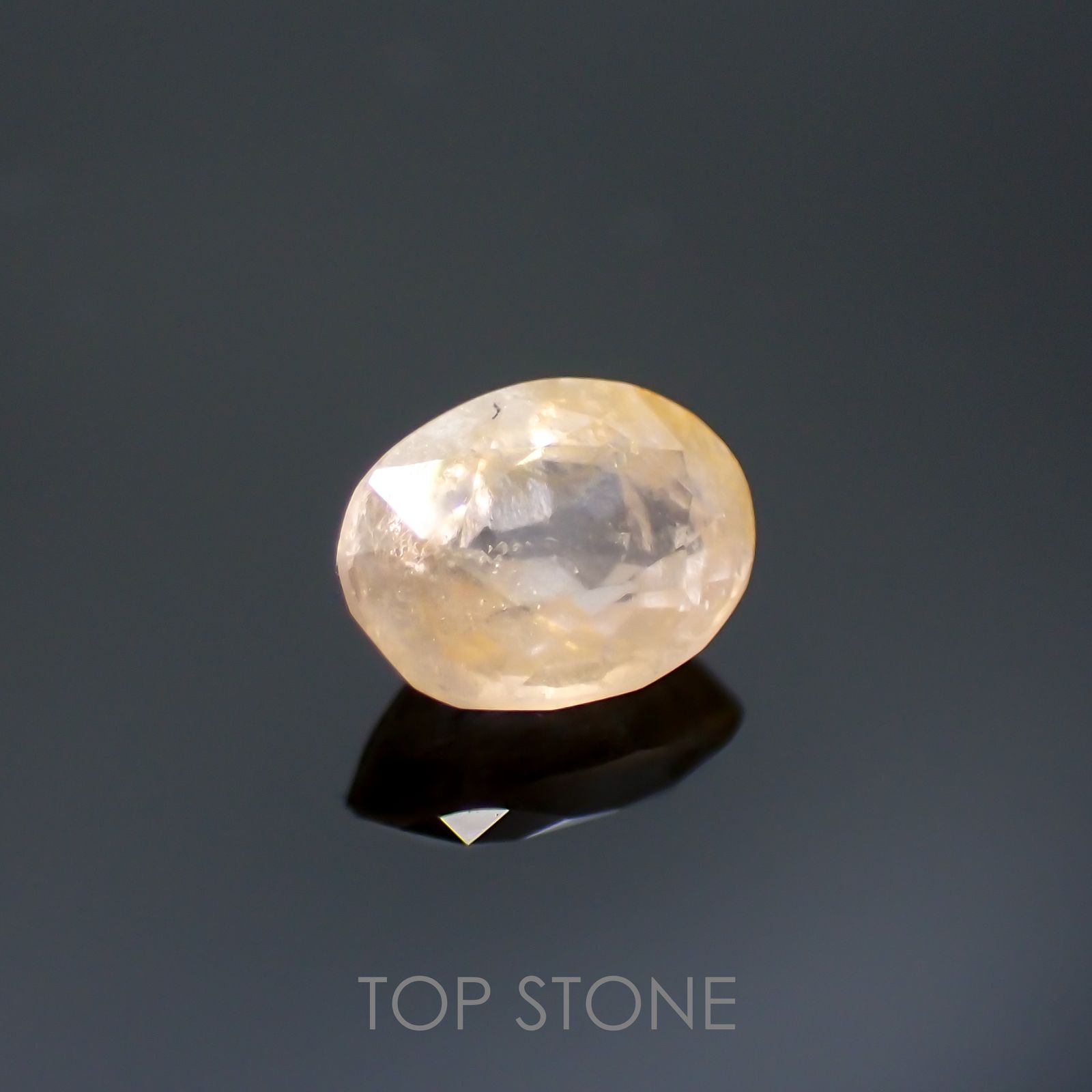 ターフェアイト(宝石名ターフェアイト) スリランカ産 0.759ct ソ付(彩珠)[20129282]6.3×4.8mm前後