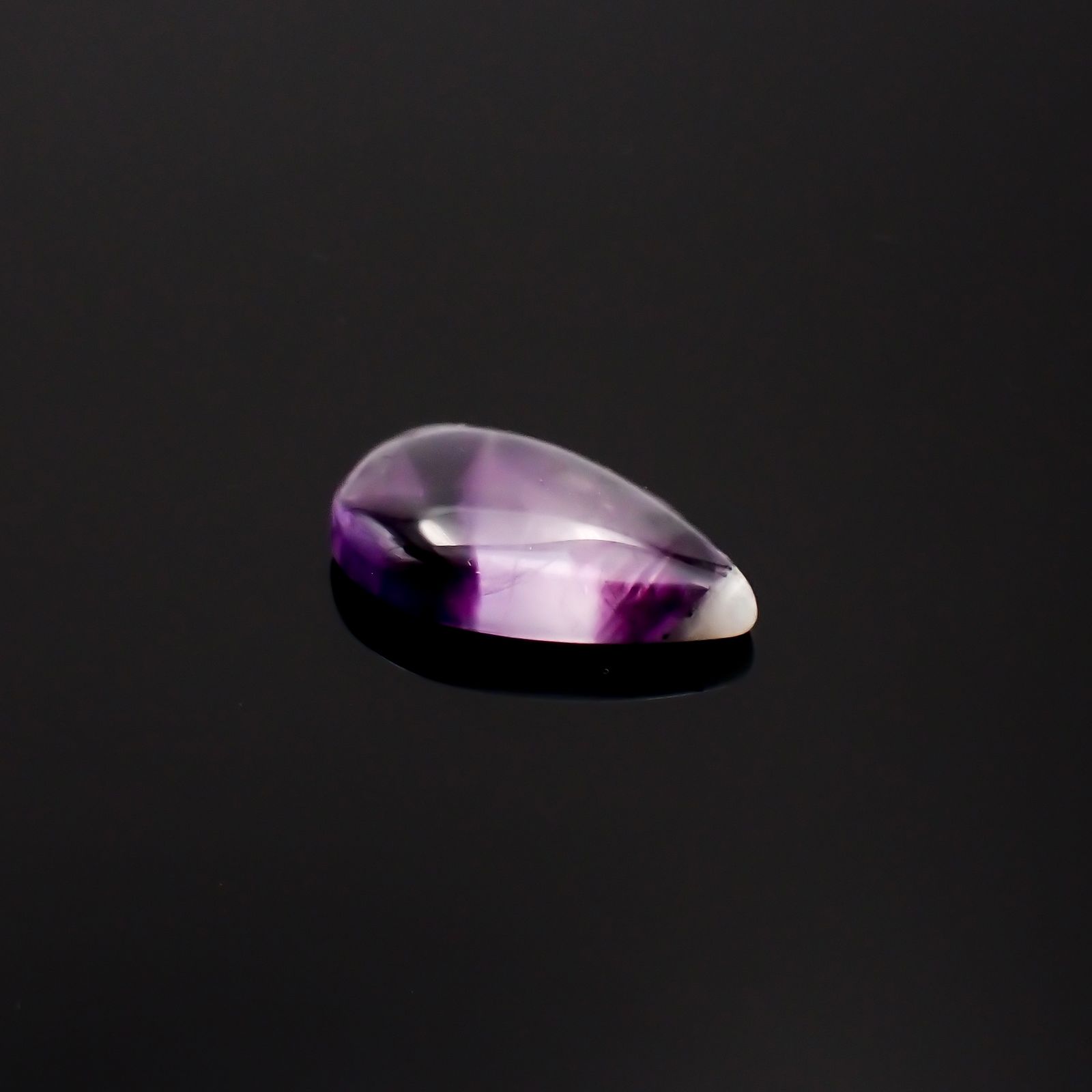 トラピッチェアメジスト ブラジル産 9.67ct[230722786]21.1x12mm前後