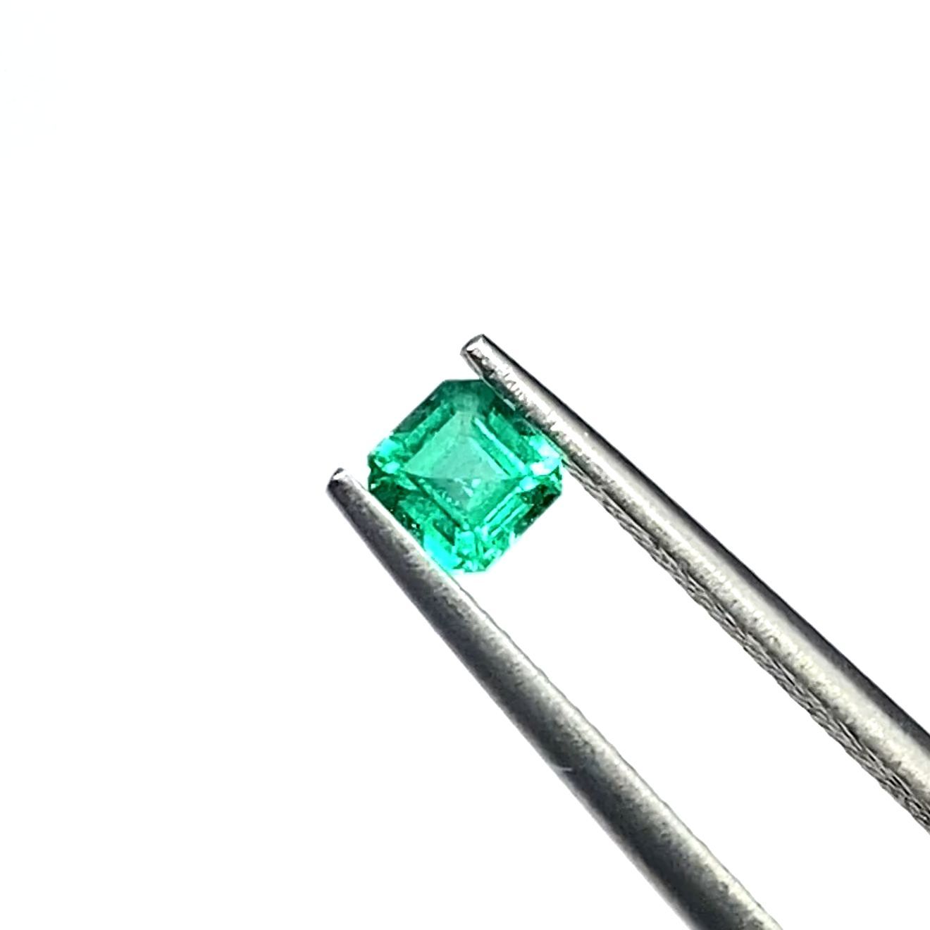エメラルド(宝石名エメラルド) コロンビア産 0.22ct 識別済[20042274