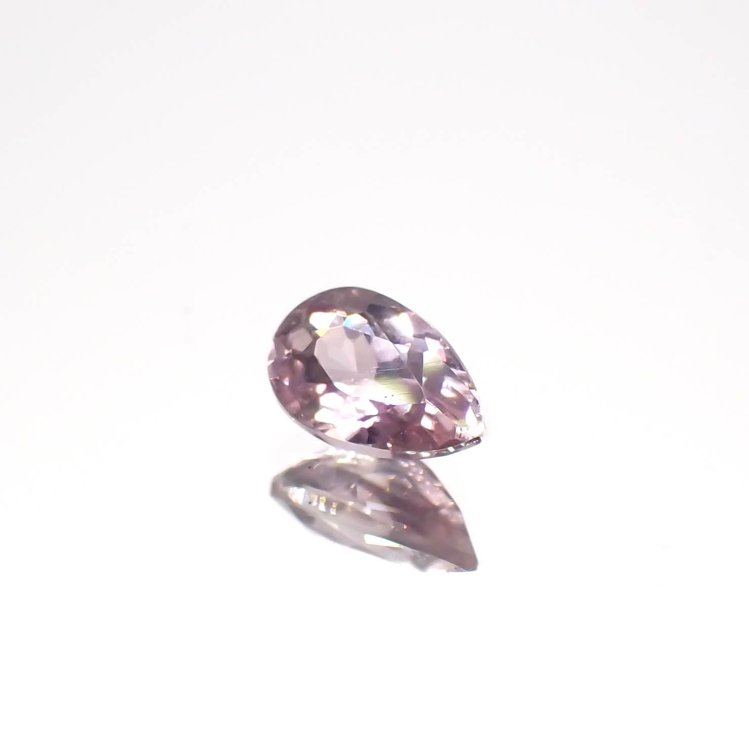 カラーシフト ピンクダイアスポア アフガニスタン産 0.44ct[240326986]6.1x3.7mm前後