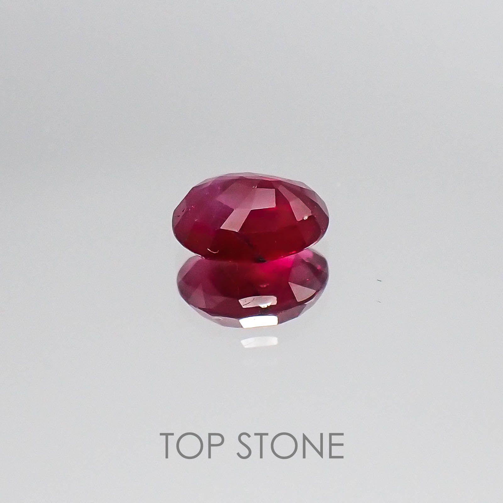 ルビー ビルマ産 ルース 0.99ct[20052368]6.5×5.4mm前後