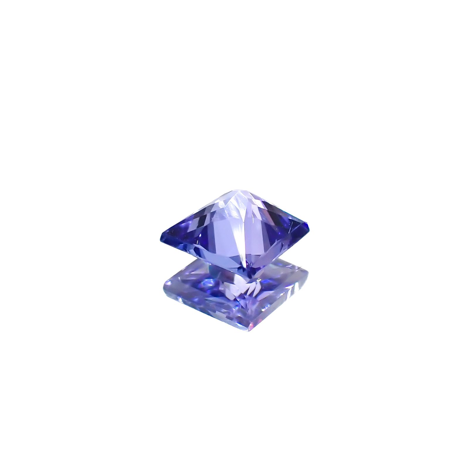 ◇プリンセスカット◇タンザナイト タンザニア産 0.35ct[240427140]4.1x4mm前後